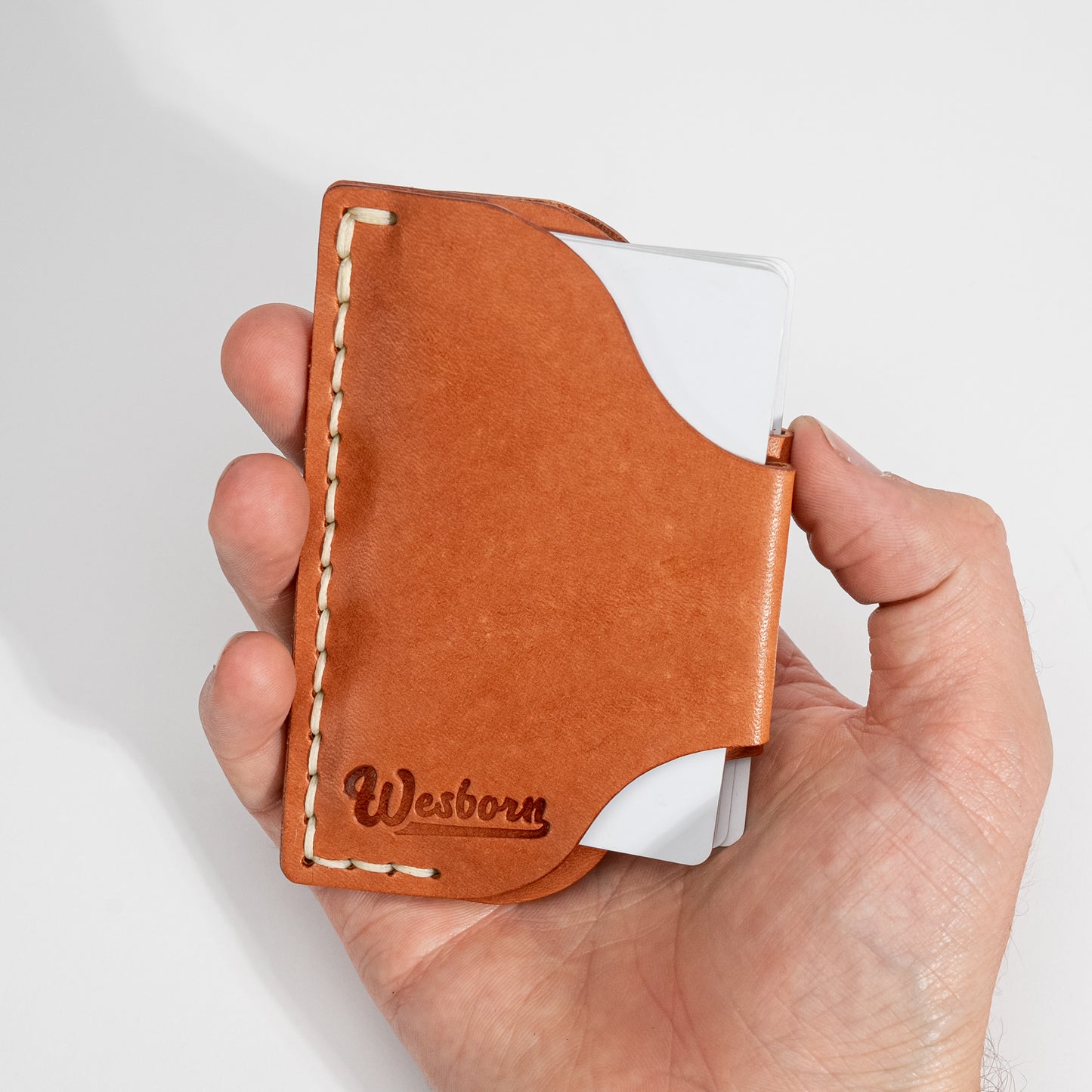 Saloon card wallet - Premium Leather Wallet