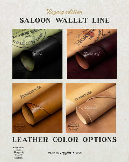 Saloon Billfold - LEGACY EDITION
