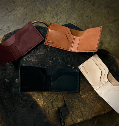 SALOON BILLFOLD - Slim traditional leather wallet