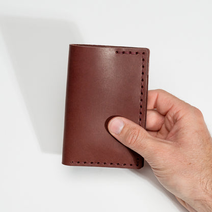 DUEL SALOON - vertical bifold wallet
