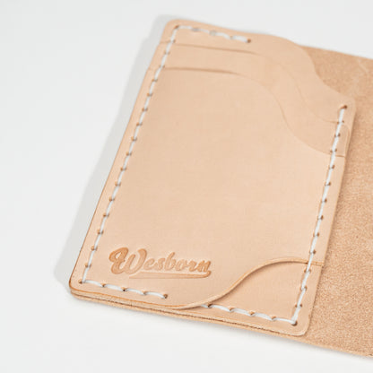 DUEL SALOON - vertical bifold wallet