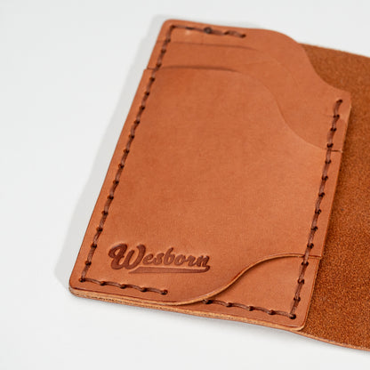 DUEL SALOON - vertical bifold wallet