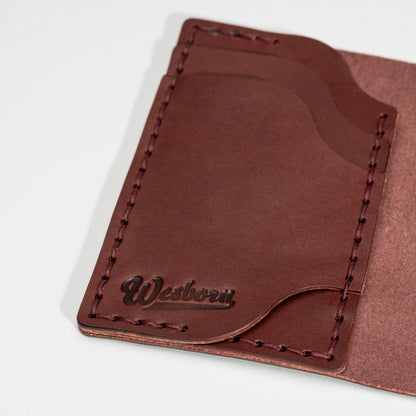 DUEL SALOON - vertical bifold wallet