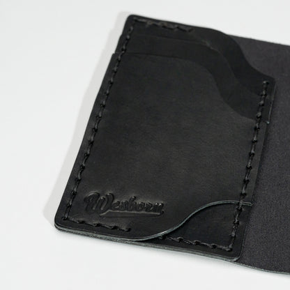 DUEL SALOON - vertical bifold wallet