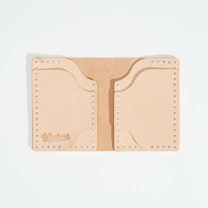 SALOON BILFOLD - vertical minimalist wallet
