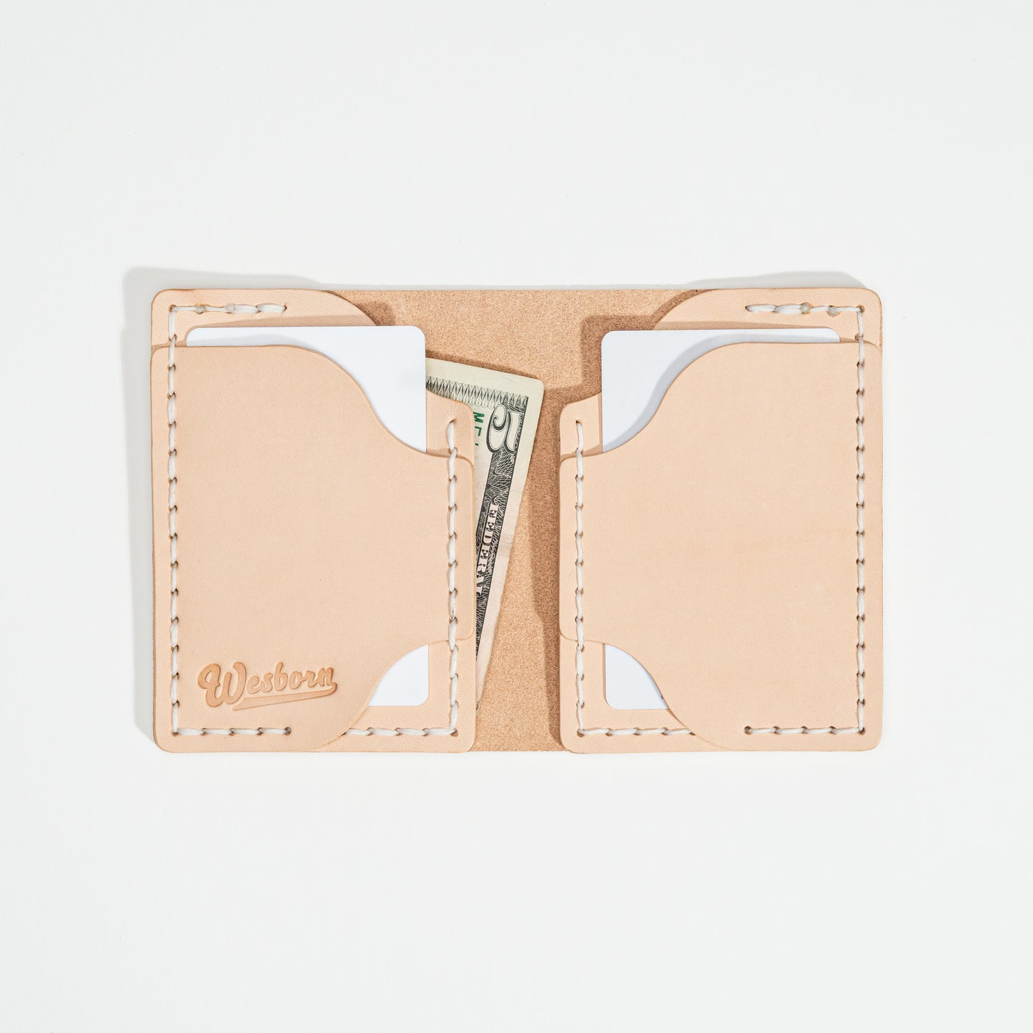 SALOON BILFOLD - vertical minimalist wallet