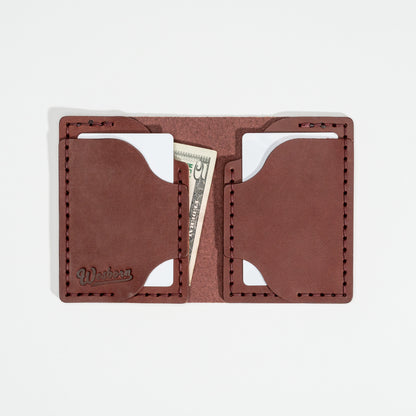 SALOON BILFOLD - vertical minimalist wallet