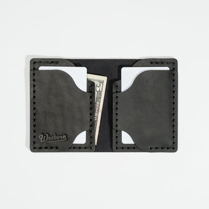 SALOON BILFOLD - vertical minimalist wallet