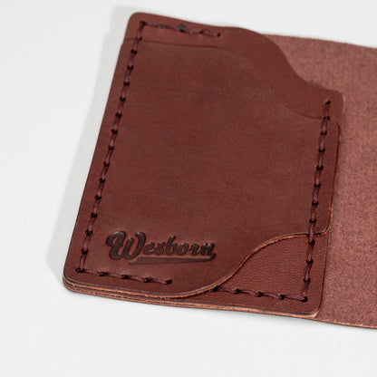 SALOON BILFOLD - vertical minimalist wallet