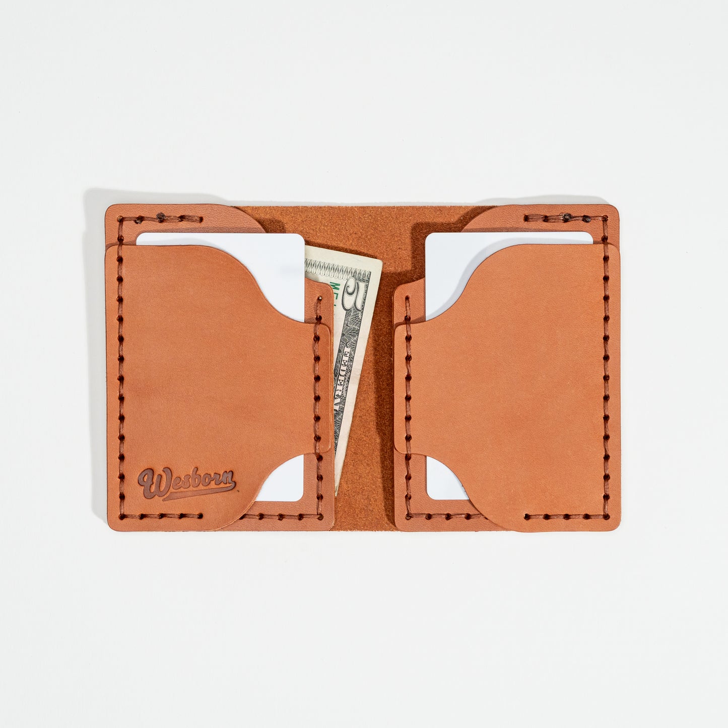 SALOON BILFOLD - vertical minimalist wallet