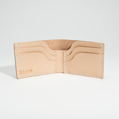SALOON BILLFOLD - Slim traditional leather wallet