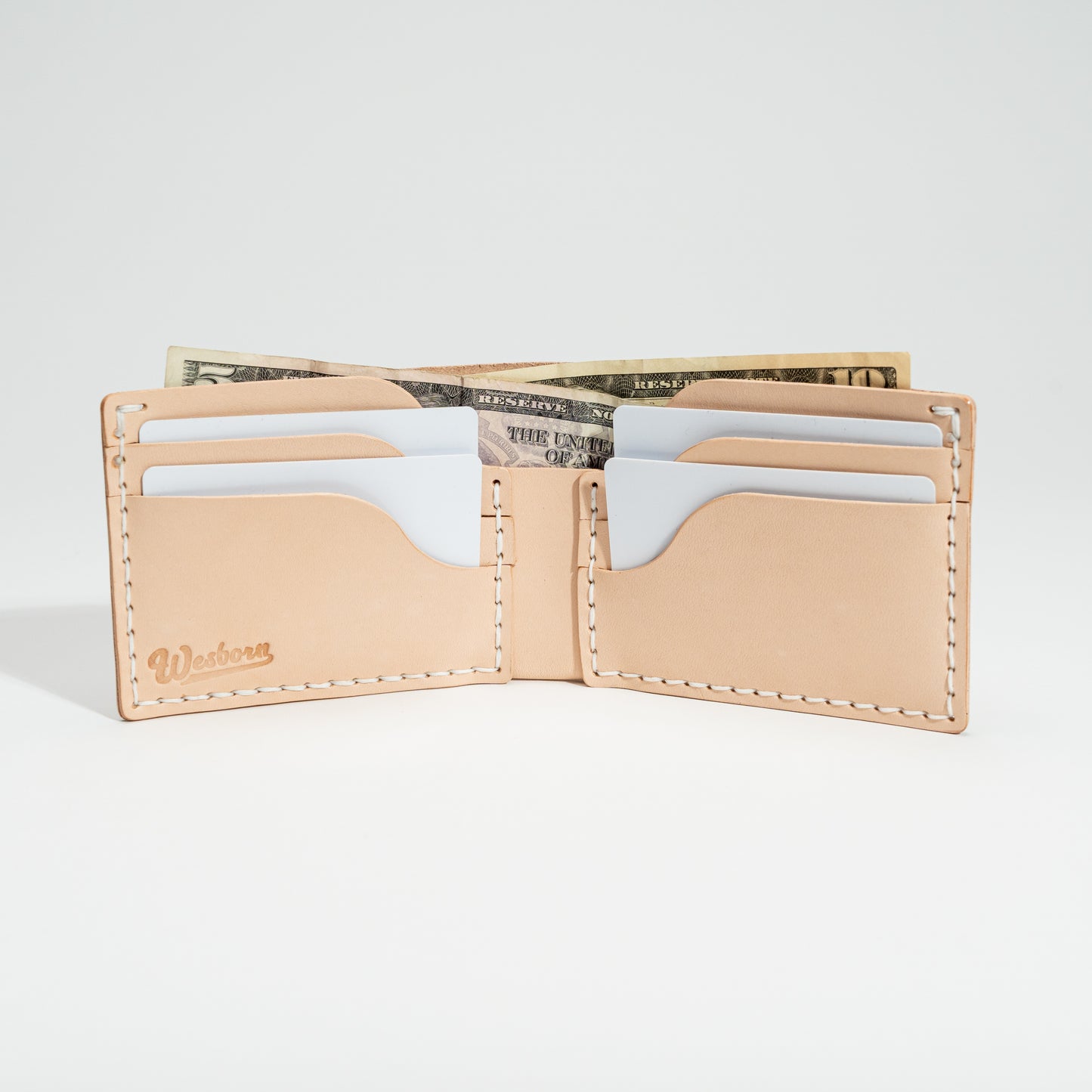 SALOON BILLFOLD - Slim traditional leather wallet