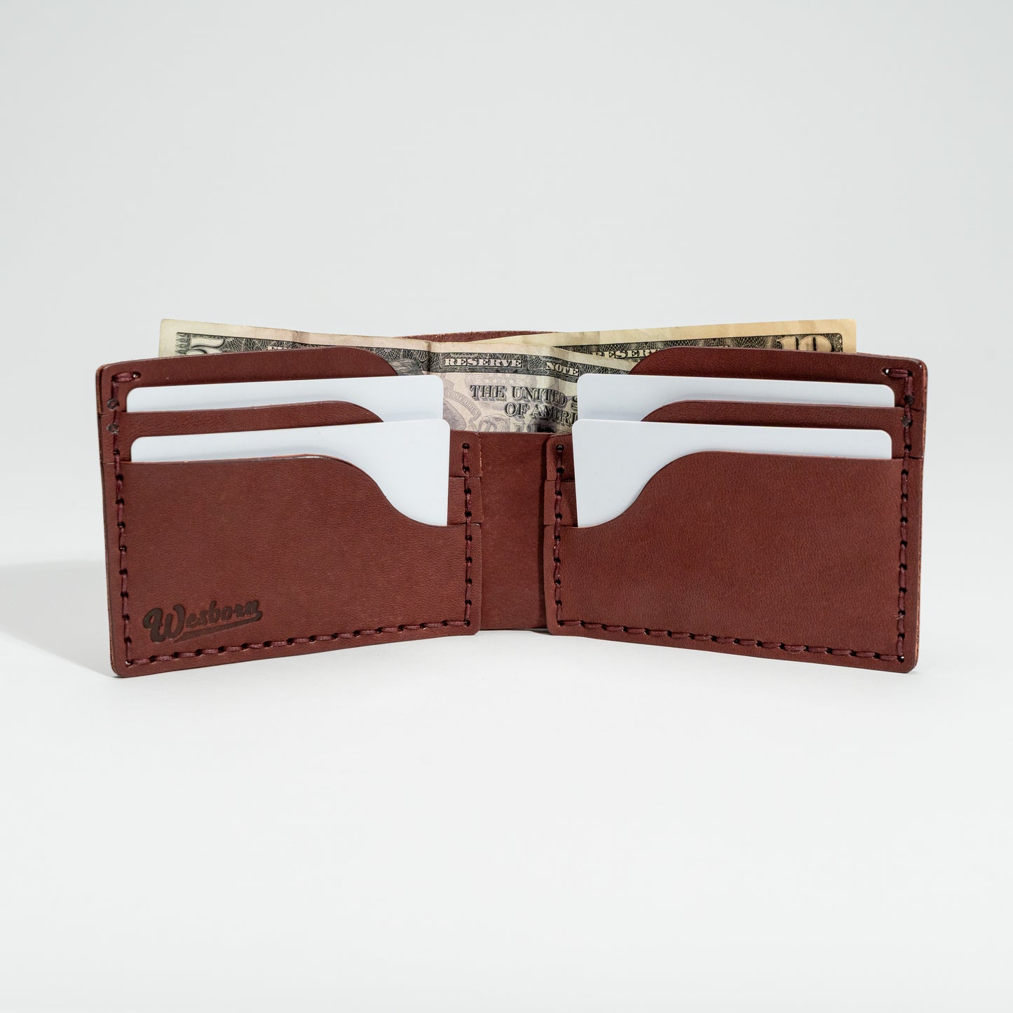 SALOON BILLFOLD - Slim traditional leather wallet